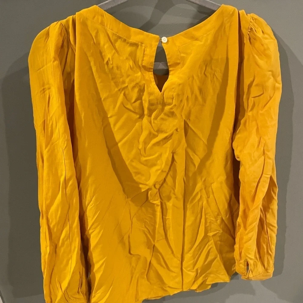 LOFT golden yellow - XL blouse